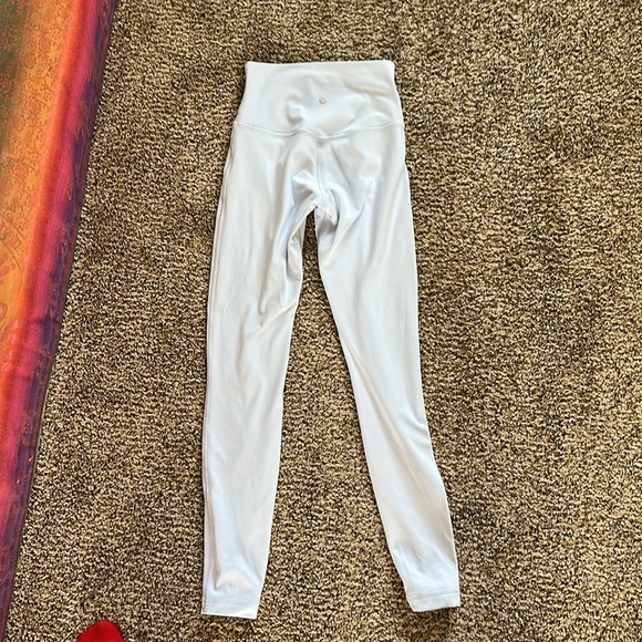 Lululemon Align leggings 28” Pastel Blue - Picture 5 of 6